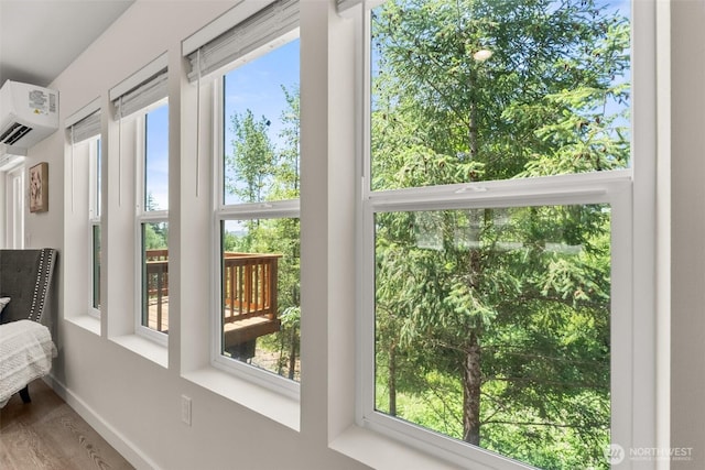 117 Sundown Ct, Chehalis, WA 98532 - sunroom / solarium with a wall mounted AC and healthy amount of natural light