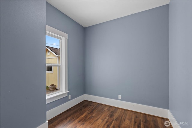 506 Douglas St, Wenatchee, WA 98801 - spare room featuring dark wood finished floors and baseboards
