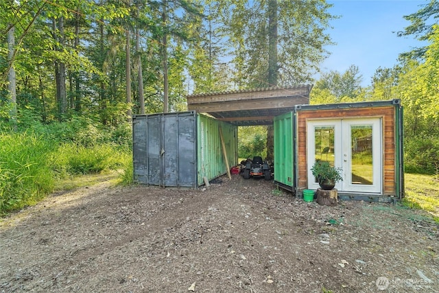 11924 210th St E, Graham, WA 98338 - view of shed with dirt driveway