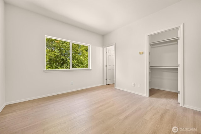 1999 Governor Rd, Bellingham, WA 98229 - unfurnished bedroom with light wood-style floors and a spacious closet