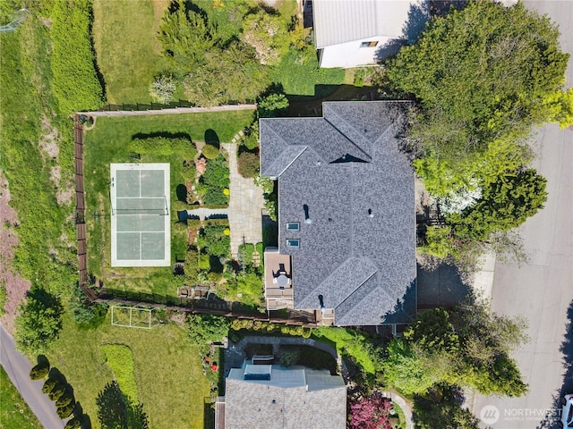 13712 SE 44th St, Bellevue, WA 98006 - aerial view of property and surrounding area