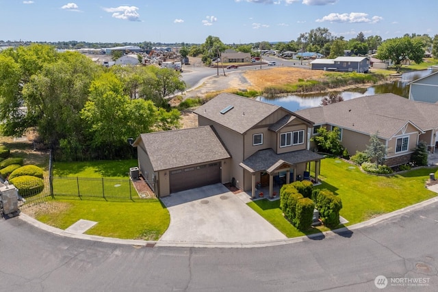 1300 W Marina Dr Unit 1, Moses Lake, WA 98837 - aerial perspective of suburban area featuring a nearby body of water