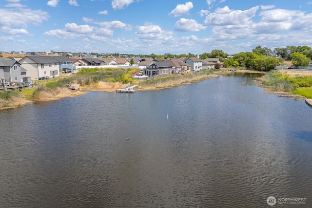 1300 W Marina Dr Unit 1, Moses Lake, WA 98837 - water view with nearby suburban area
