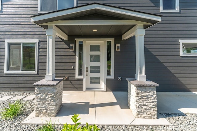 200 Pinnacle Pl, Chelan, WA 98816 - doorway to property with a porch