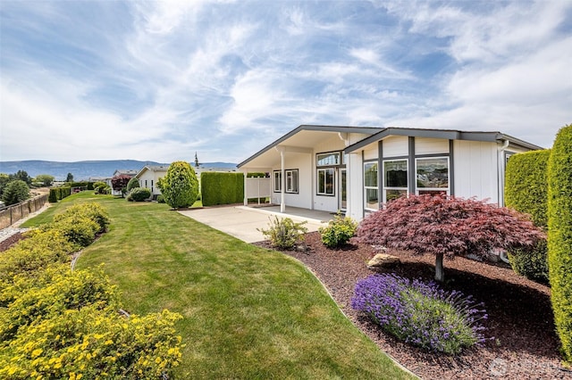580 Canyon Dr, East Wenatchee, WA 98802 - rear view of property featuring a patio