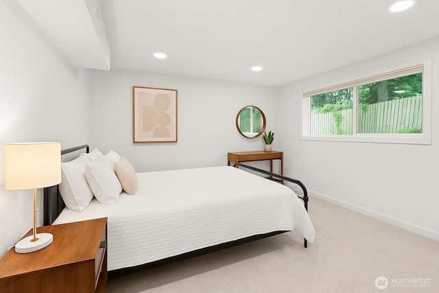 1030 145th Pl SE, Bellevue, WA 98007 - carpeted bedroom featuring recessed lighting and baseboards