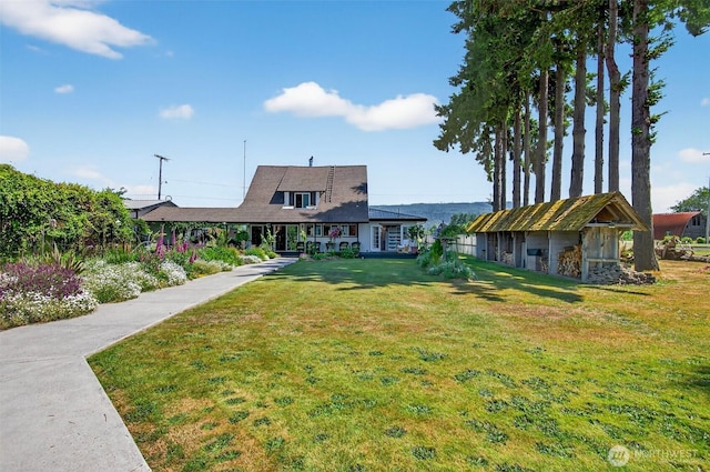 10 E Sunny Sands Rd, Cathlamet, WA 98612 - view of green lawn