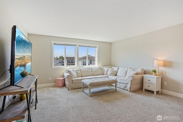 648 S Davis St, Buckley, WA 98321 - living area featuring light colored carpet and baseboards