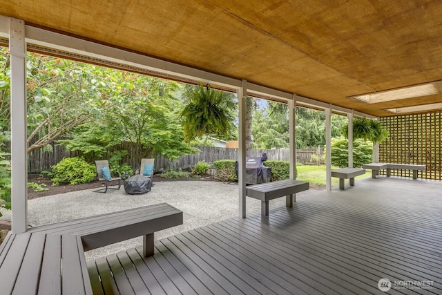 1728 106th St SW, Everett, WA 98204 - deck featuring a fenced backyard and a patio
