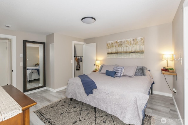 1728 106th St SW, Everett, WA 98204 - bedroom featuring light wood finished floors and baseboards