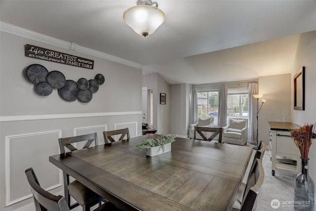 22506 SE 277th Pl, Maple Valley, WA 98038 - dining area featuring vaulted ceiling