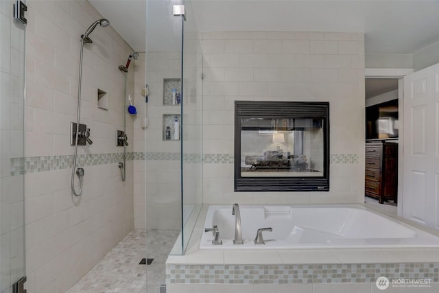 22506 SE 277th Pl, Maple Valley, WA 98038 - bathroom featuring a shower stall and a bath