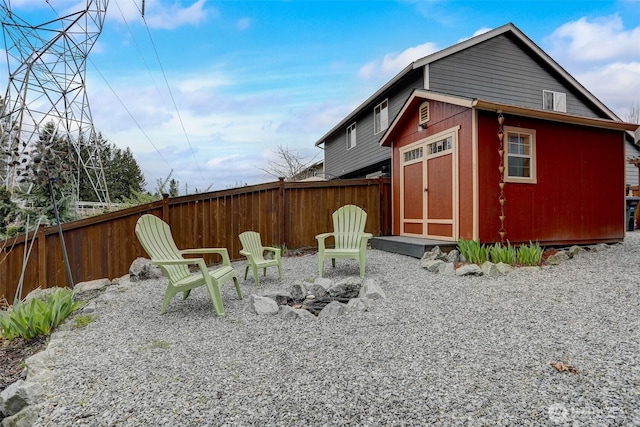 22506 SE 277th Pl, Maple Valley, WA 98038 - view of patio / terrace featuring a fire pit
