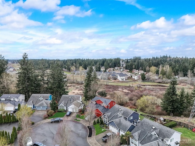22506 SE 277th Pl, Maple Valley, WA 98038 - aerial perspective of suburban area featuring a heavily wooded area