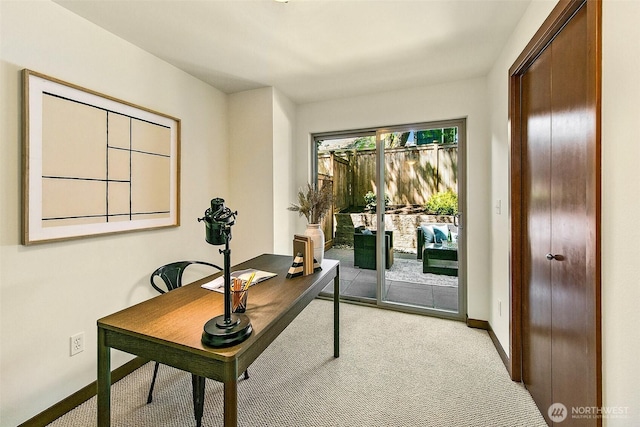 2648 NW 57th St Unit A, Seattle, WA 98107 - office featuring light carpet and baseboards