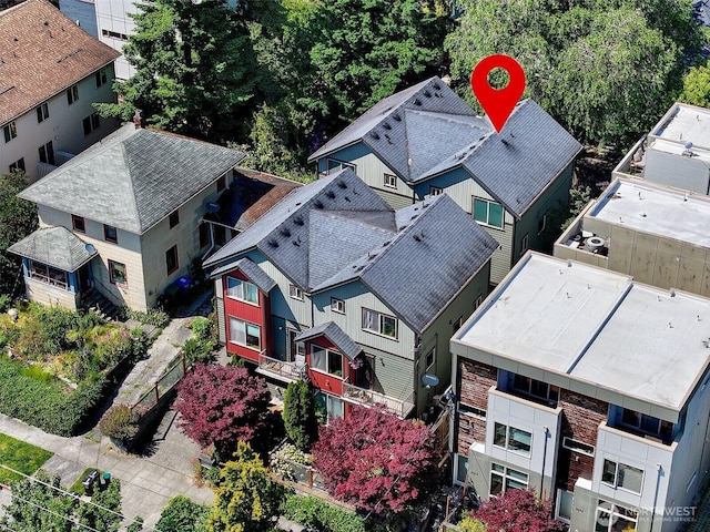 2648 NW 57th St Unit A, Seattle, WA 98107 - aerial perspective of suburban area
