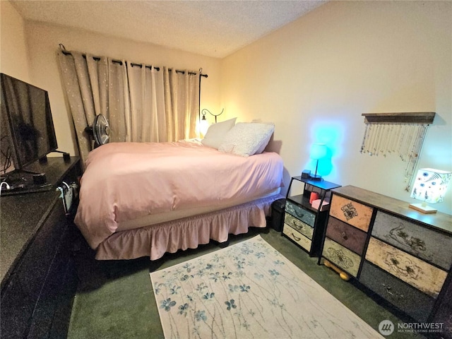 7924 212th St SW Unit 104, Edmonds, WA 98026 - bedroom with carpet floors and a textured ceiling