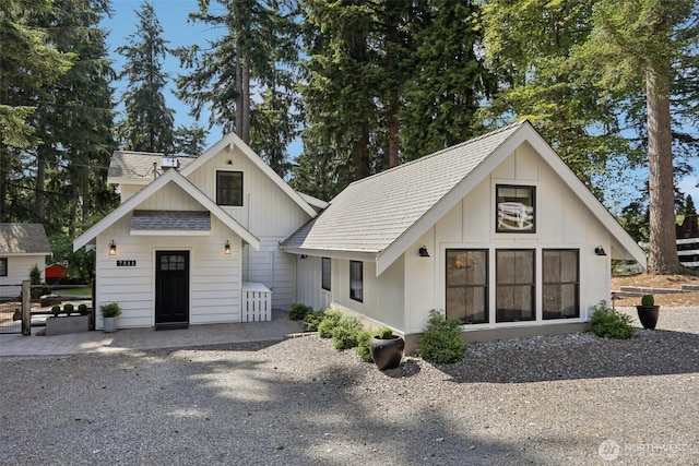 7511 230th Ave NE, Redmond, WA 98053 - modern inspired farmhouse featuring board and batten siding and roof with shingles