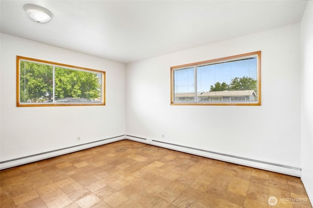 9023 Mcconnell Dr Unit B, Moses Lake, WA 98837 - empty room with a baseboard heating unit