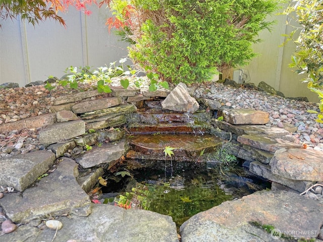 40 Cascadia Loop, Sequim, WA 98382 - exterior view of a garden pond