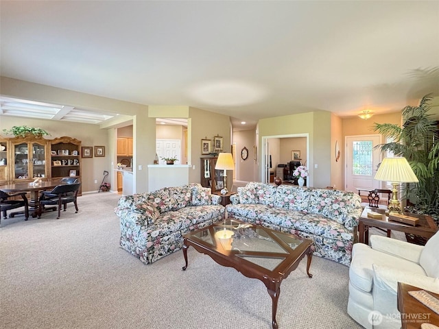 40 Cascadia Loop, Sequim, WA 98382 - living area with light carpet and baseboards