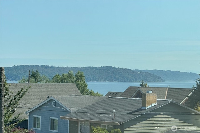 4908 N Winnifred, Ruston, WA 98407 - view of mountain backdrop with a nearby body of water and a forest
