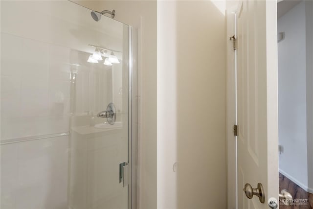 7615 14th St SE, Lake Stevens, WA 98258 - full bathroom featuring a shower stall