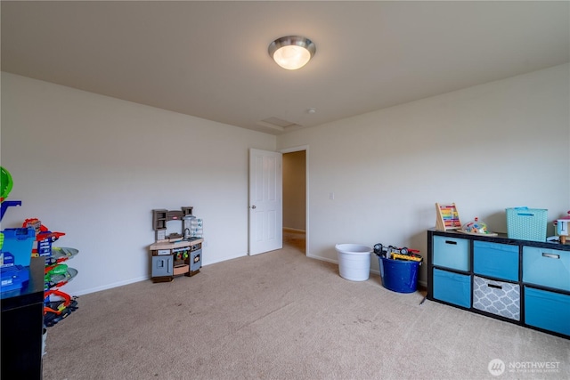 7615 14th St SE, Lake Stevens, WA 98258 - rec room with carpet flooring and baseboards