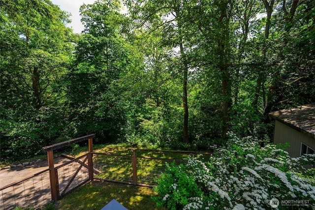 3536 Arbor St, Bellingham, WA 98229 - view of yard featuring a wooded view