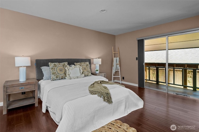 3536 Arbor St, Bellingham, WA 98229 - bedroom with baseboards and wood finished floors