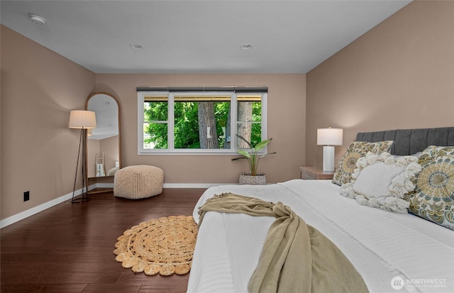 3536 Arbor St, Bellingham, WA 98229 - bedroom featuring baseboards and wood finished floors