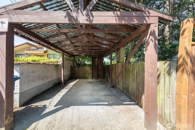 2560 Gilman Dr W, Seattle, WA 98119 - view of vehicle parking with a carport