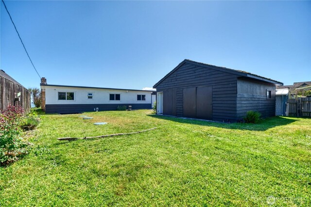 1811 Edwards Dr, Point Roberts, WA 98281 - back of house featuring an outbuilding