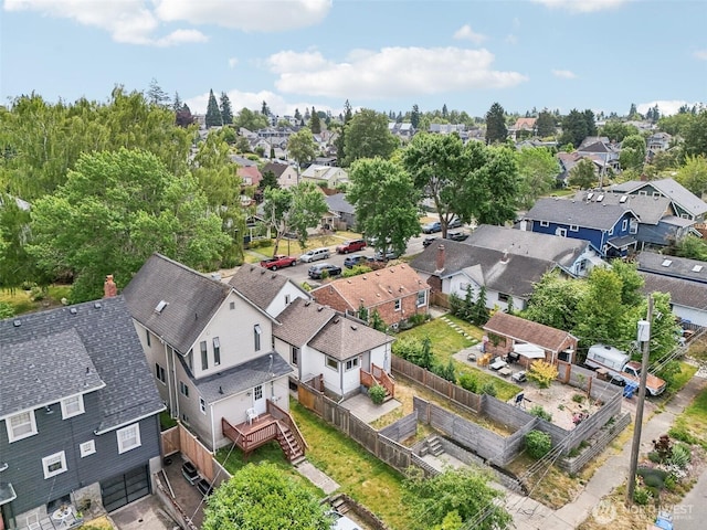 1022 N Anderson St, Tacoma, WA 98406 - aerial perspective of suburban area