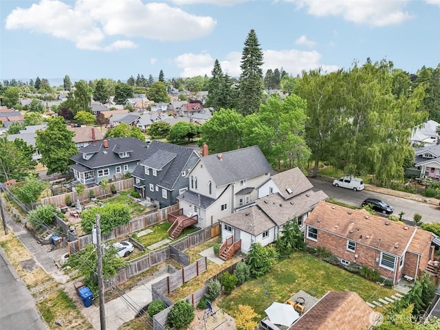 1022 N Anderson St, Tacoma, WA 98406 - aerial perspective of suburban area