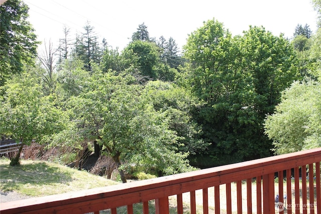 418 SW Canyon Loop, Winlock, WA 98596 - view of deck