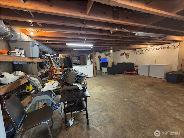 418 SW Canyon Loop, Winlock, WA 98596 - view of unfinished basement