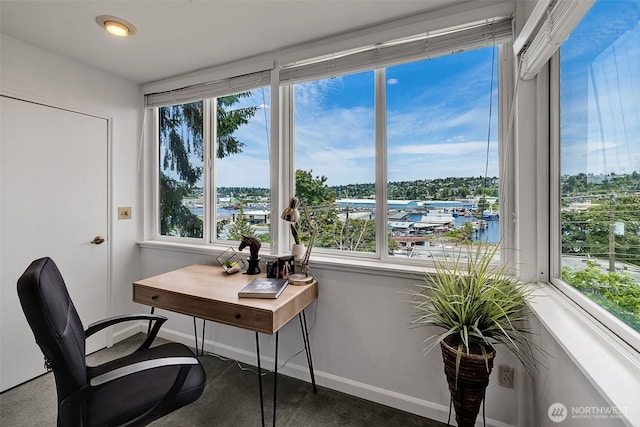 3814 11th Ave W Apt 23, Seattle, WA 98119 - office with baseboards