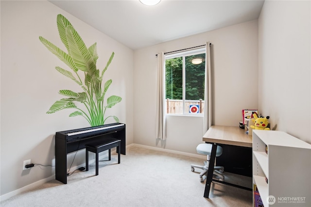 4305 23rd Ct NE, Olympia, WA 98516 - home office featuring carpet and baseboards