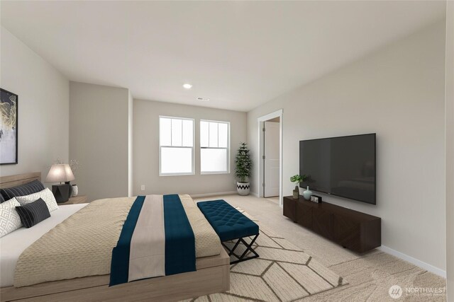 14830 203rd Ave E Unit 684, Bonney Lake, WA 98391 - bedroom featuring baseboards and carpet