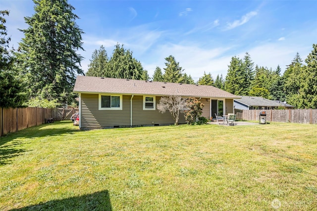 2779 Maple Tree Ln, Camano Island, WA 98282 - rear view of house with a patio area and crawl space