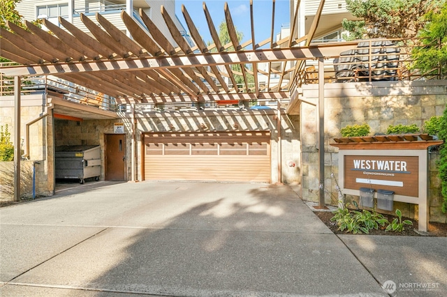 6970 California Ave SW Unit B304, Seattle, WA 98136 - exterior space with a garage and driveway