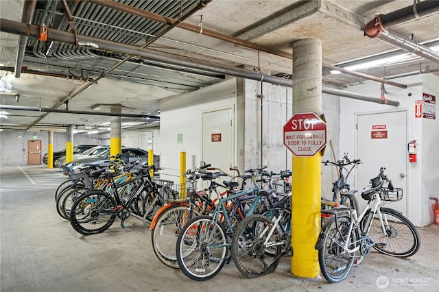 6970 California Ave SW Unit B304, Seattle, WA 98136 - view of garage