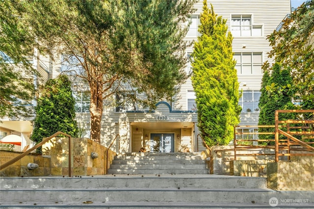 6970 California Ave SW Unit B304, Seattle, WA 98136 - view of property with stairs