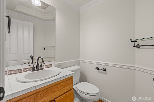 27701 NE 145th Pl, Duvall, WA 98019 - half bath with vanity and crown molding