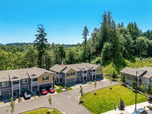 8713 E Gilman Ave, Arlington, WA 98223 - aerial view of a heavily wooded area
