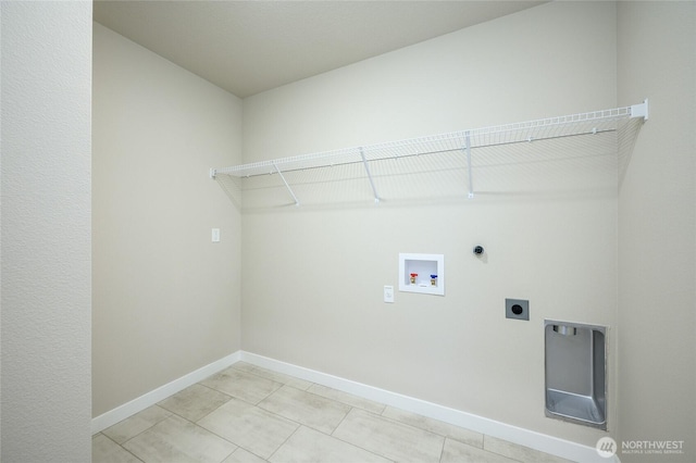14516 204th Ave E Unit 895, Bonney Lake, WA 98391 - washroom featuring electric dryer hookup, washer hookup, and baseboards