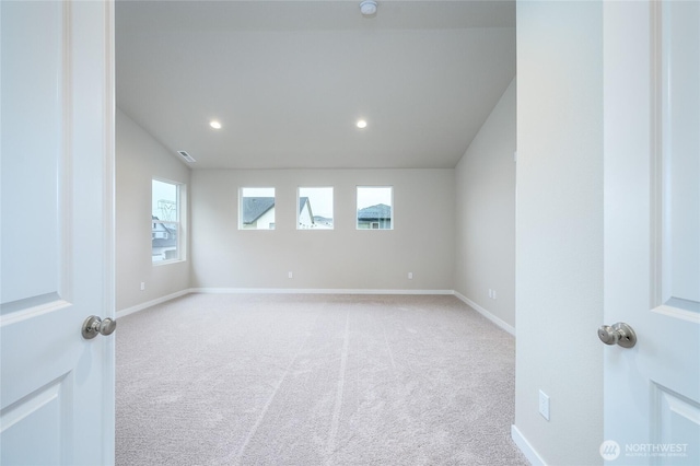 14516 204th Ave E Unit 895, Bonney Lake, WA 98391 - empty room with carpet flooring, recessed lighting, and baseboards