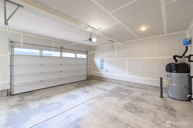 14516 204th Ave E Unit 895, Bonney Lake, WA 98391 - garage featuring a garage door opener and secured water heater