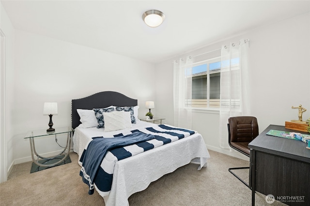 4309 231st Pl SE, Bothell, WA 98021 - bedroom featuring carpet floors, an office area, and baseboards